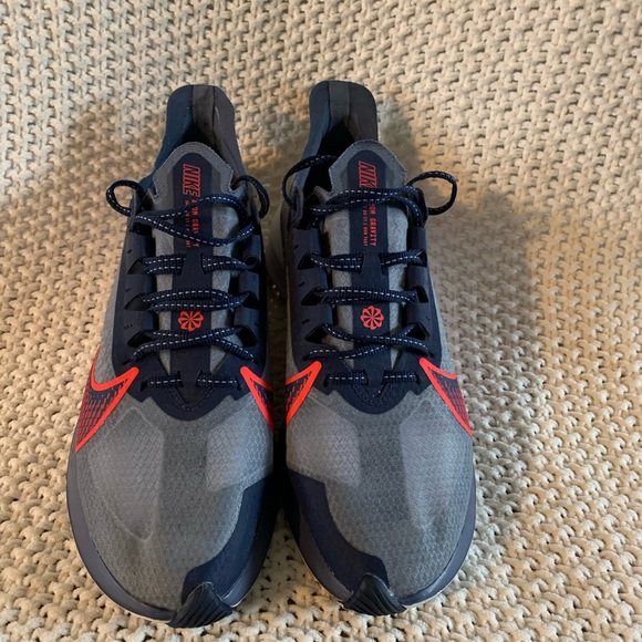 Nike Other - Nike Zoom running shoes mens 10. Like new, worn once. Grey/ blue BQ3292-400